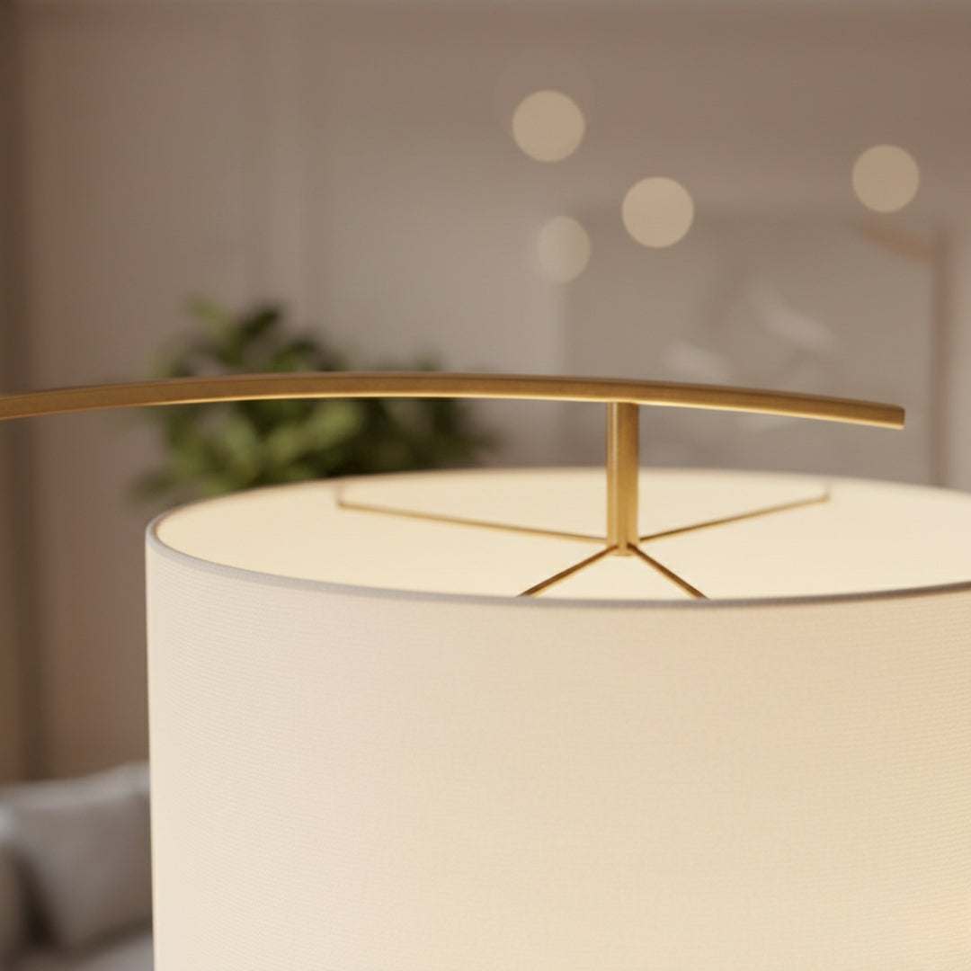 Lampe Sur Pied En Arc Vintage