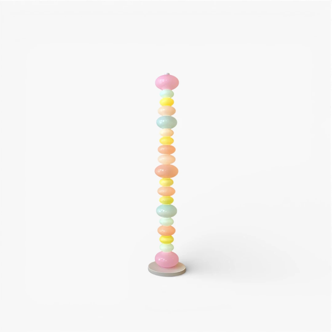 Lampe Sur Pied Multicolore