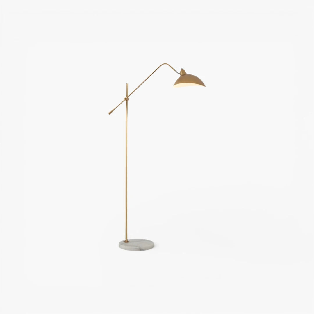 Lampe Sur Pied En Marbre Vintage