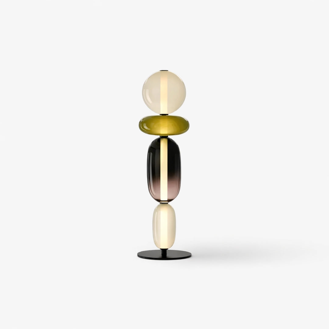 Lampe Sur Pied En Verre