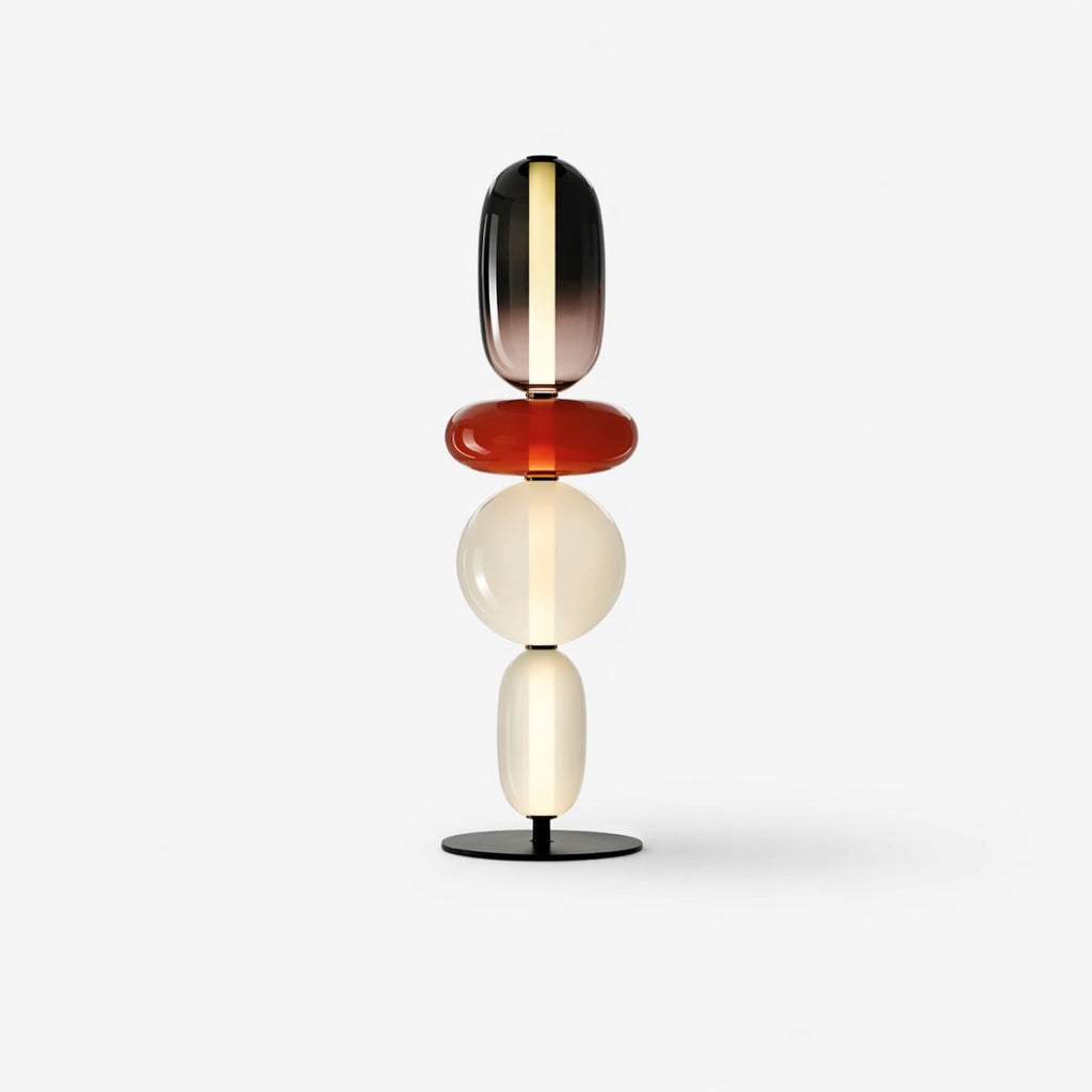 Lampe Sur Pied En Verre