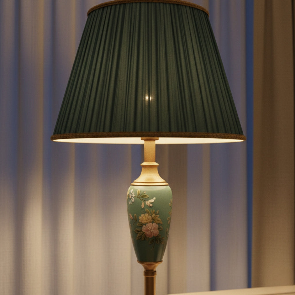 Lampe Sur Pied Motif Vintage