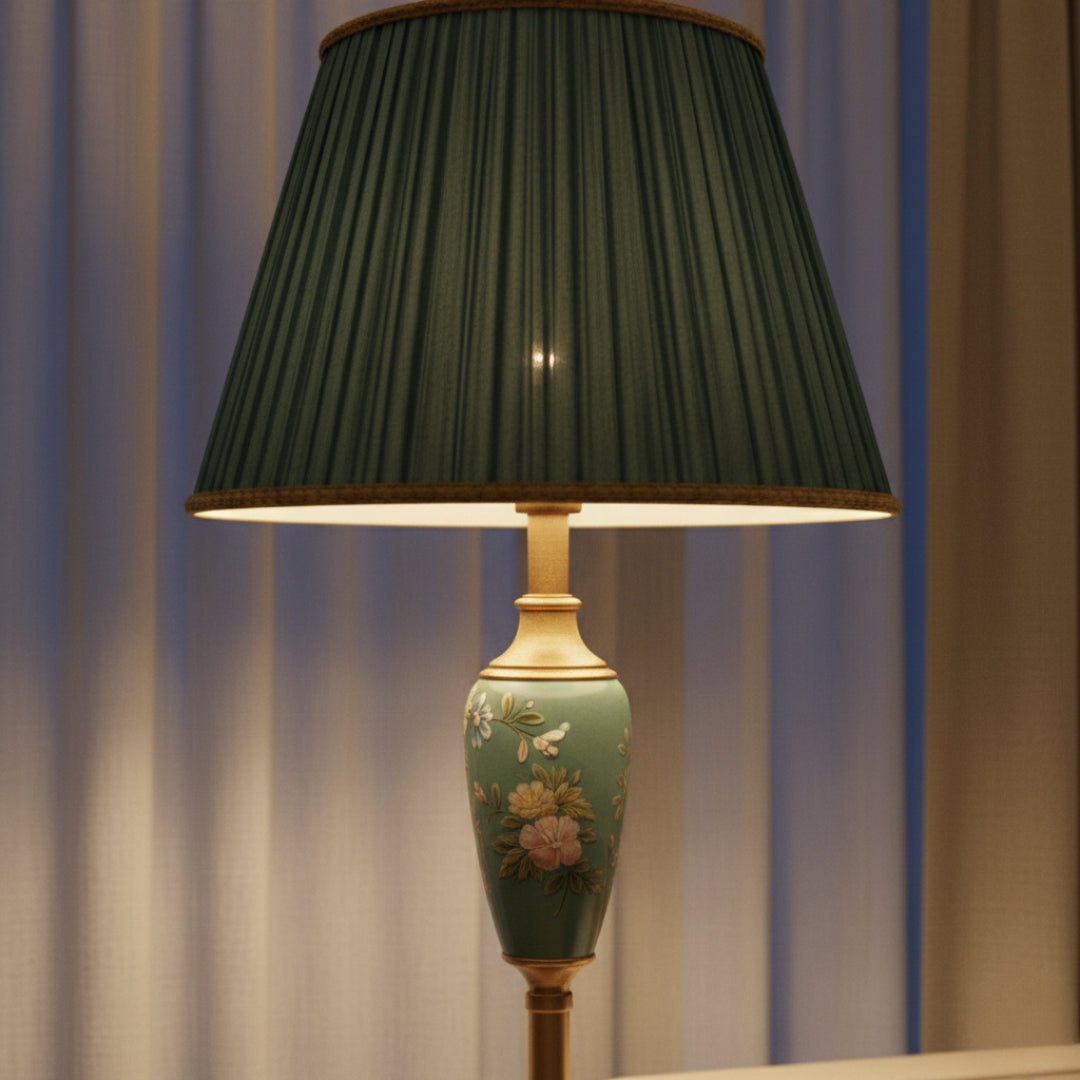 Lampe Sur Pied Motif Vintage