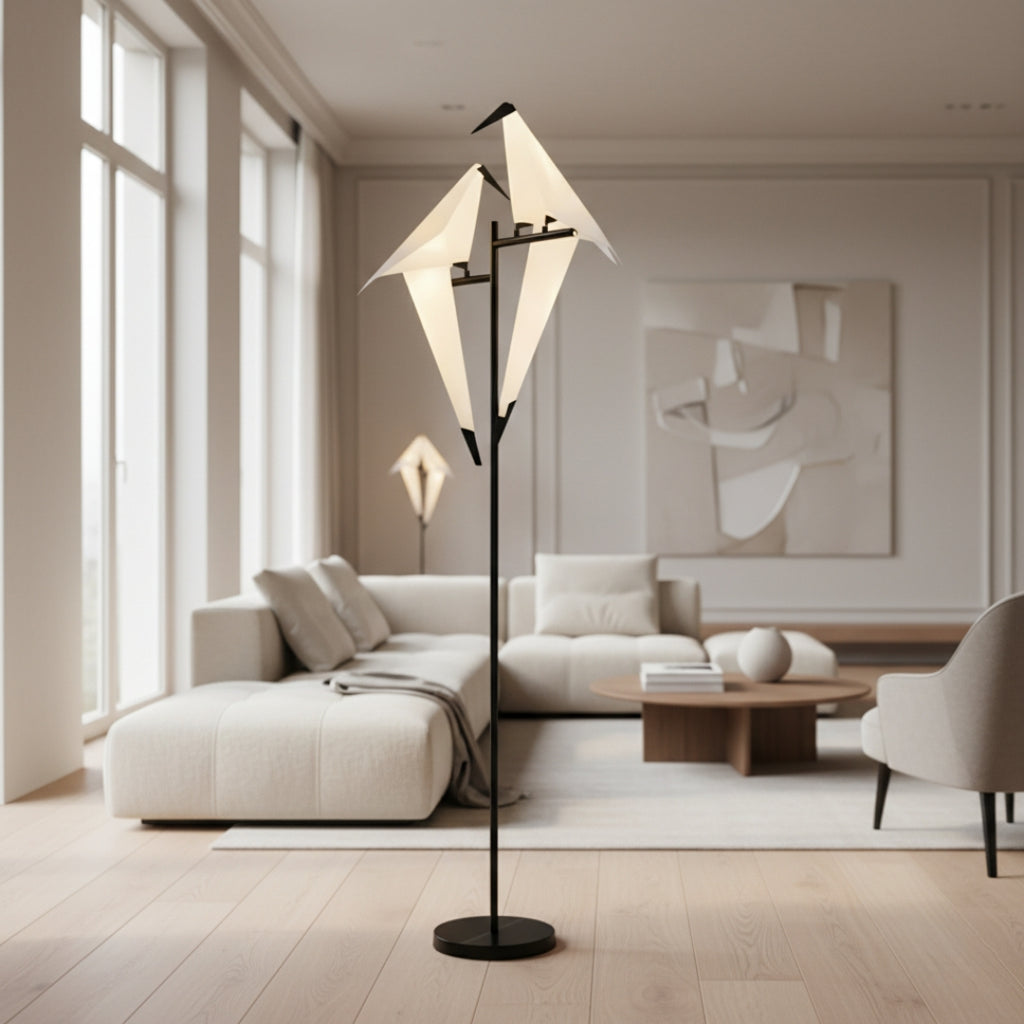 Lampe Sur Pied Origami