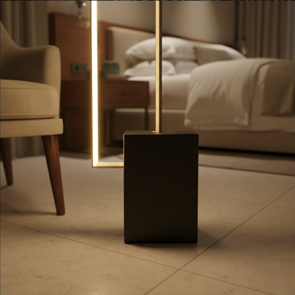Lampe Sur Pied Rectangulaire