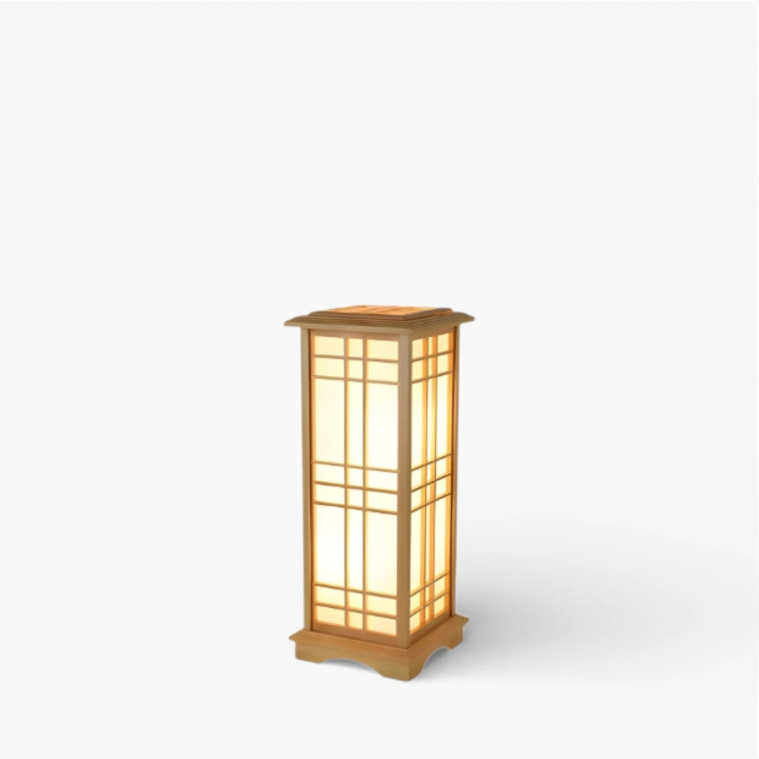 Lampe Sur Pied Style Asiatique