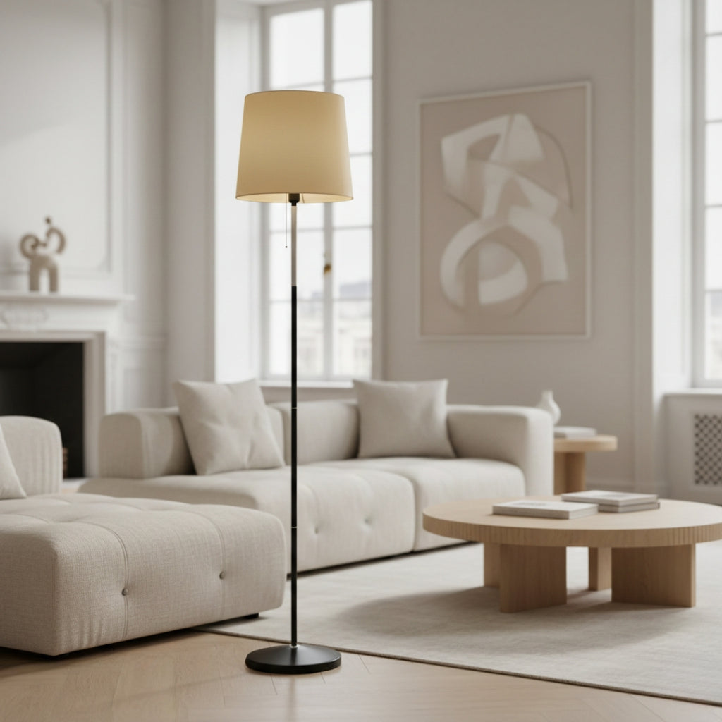 Lampe Sur Pied Tissu