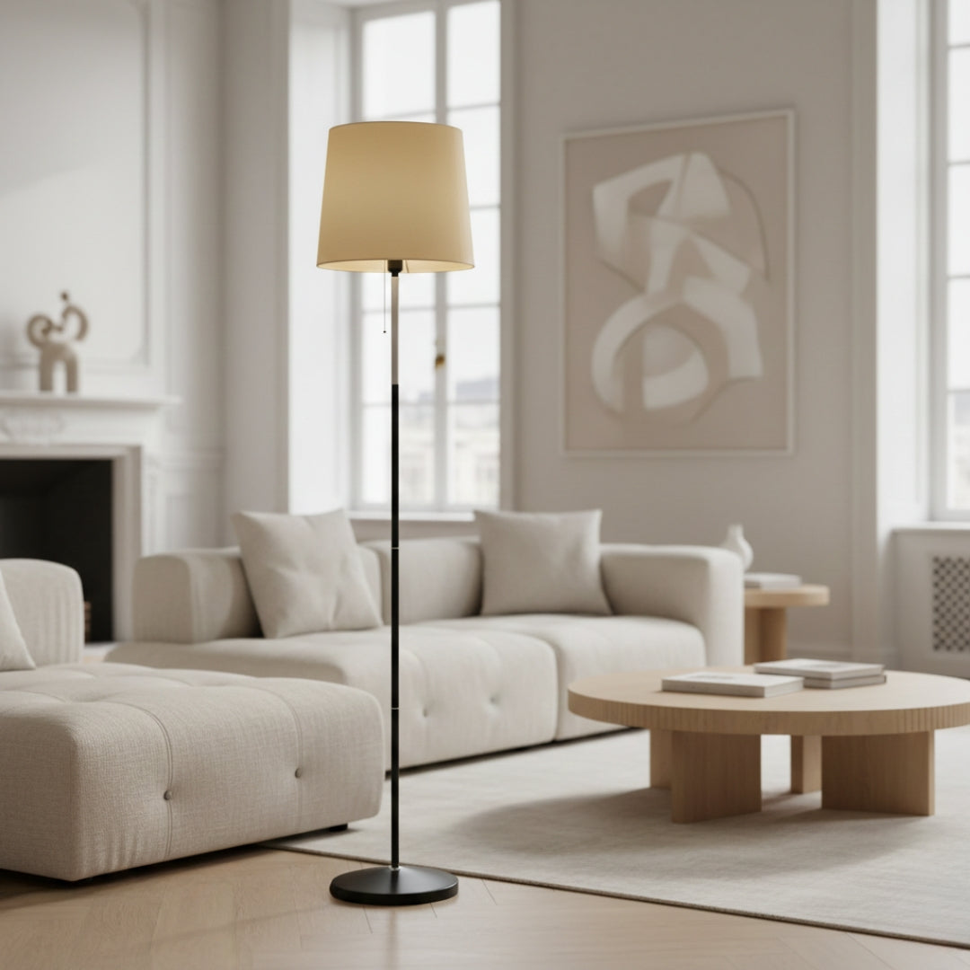 Lampe Sur Pied Tissu