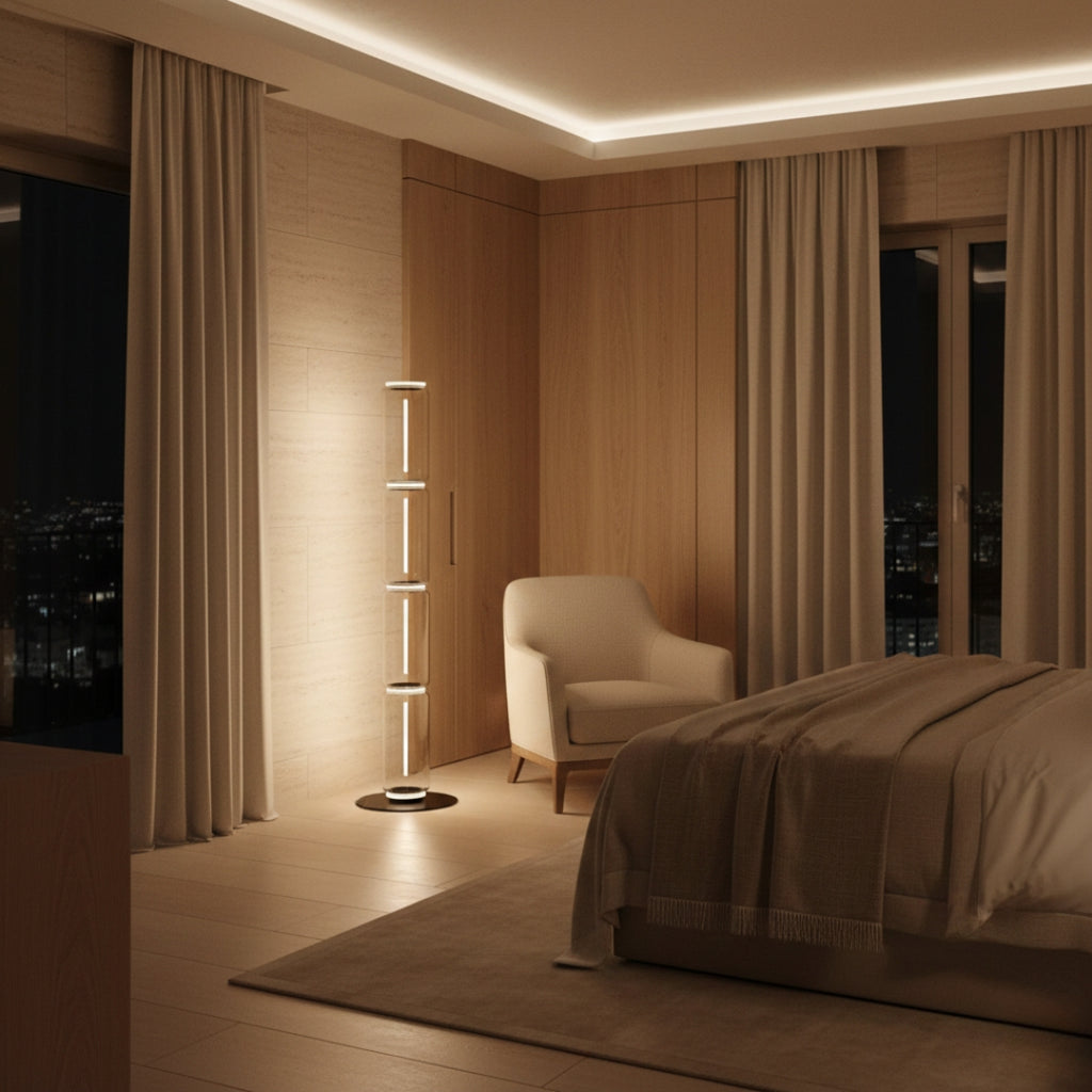 Lampe Sur Pied Transparente