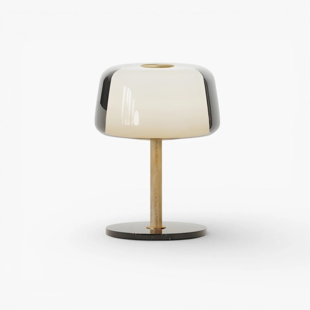 Lampe Sur Pied Verre Fumé