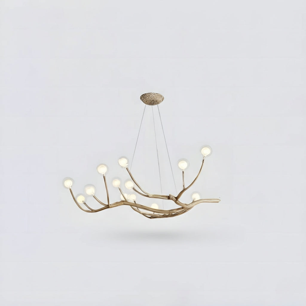 Lustre moderne LED design branches d’arbre premium