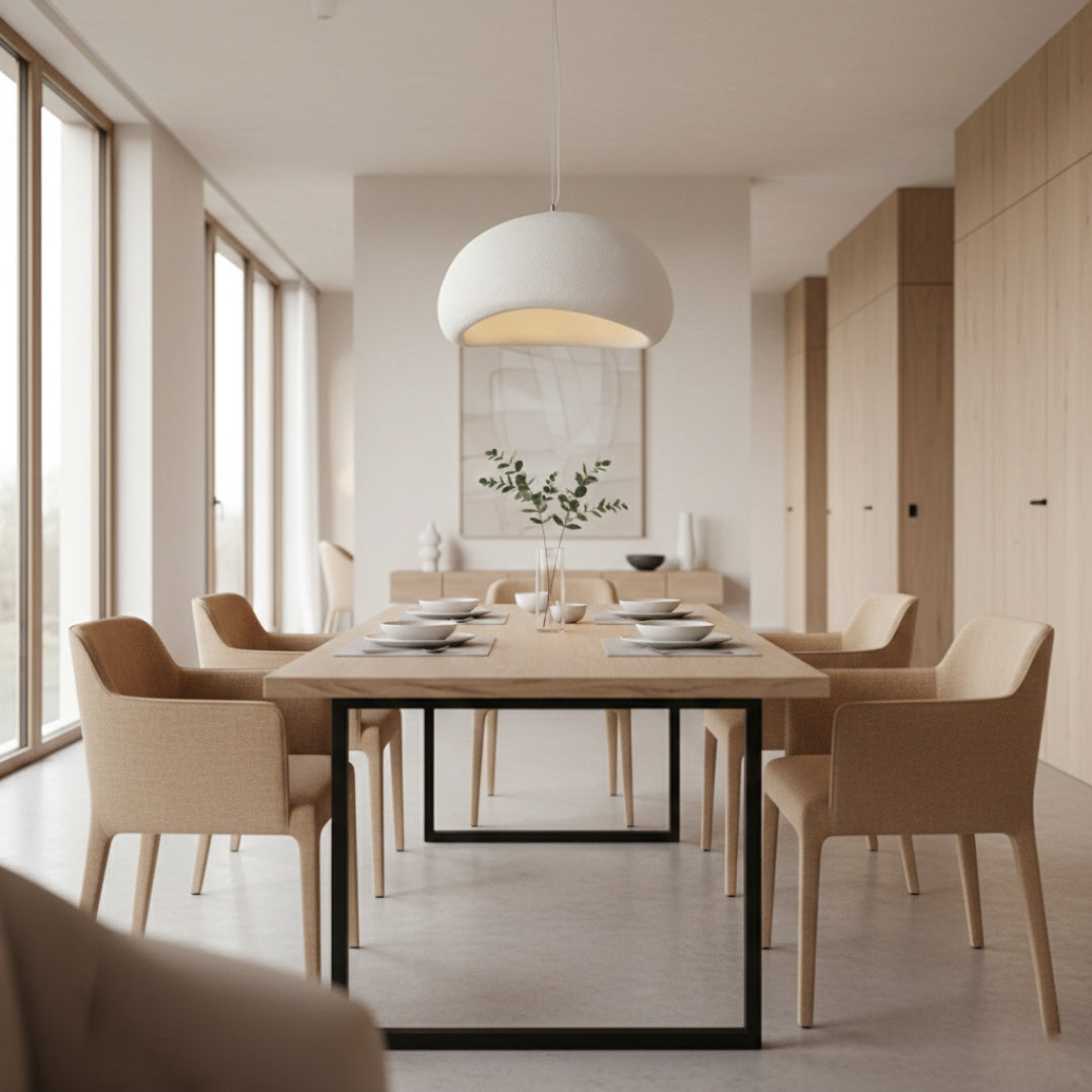 Lustre LED Wabi Sabi Nordique Épuré