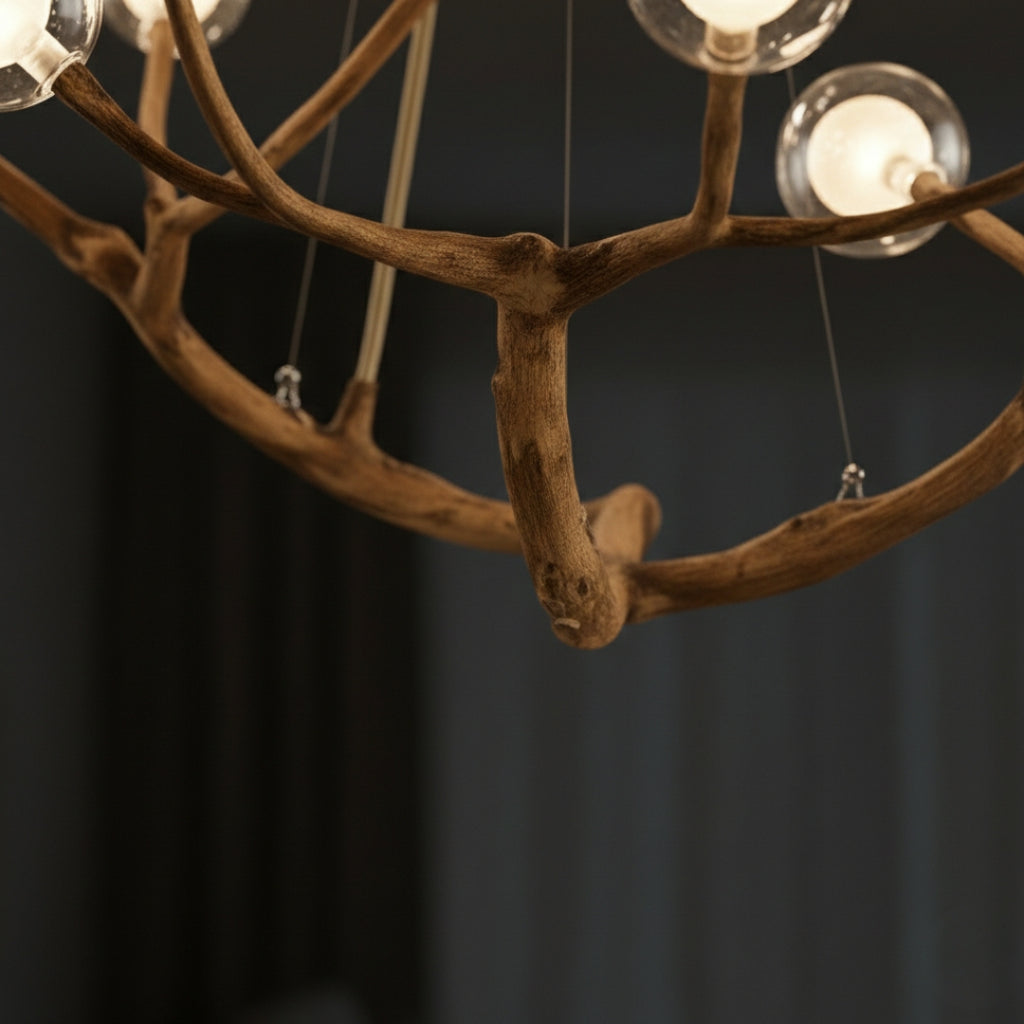 Lustre moderne LED design branches d’arbre premium