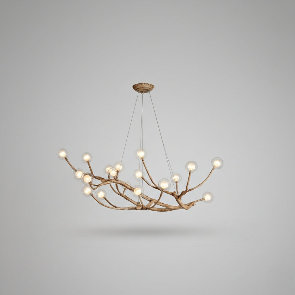 Lustre moderne LED design branches d’arbre premium
