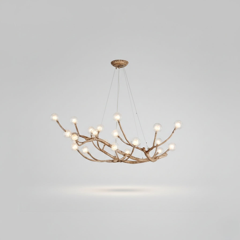 Lustre moderne LED design branches d’arbre premium
