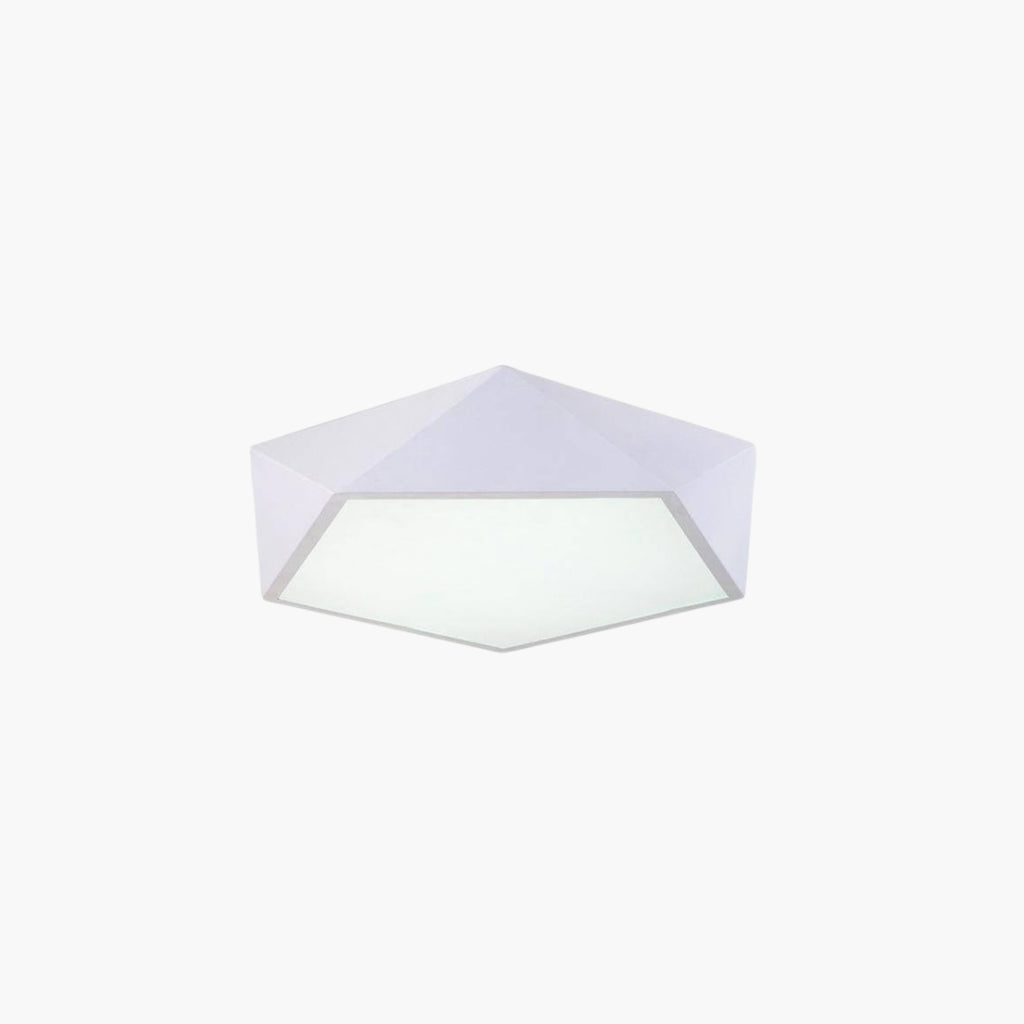 Plafonnier LED Géométrique Effet Diamant