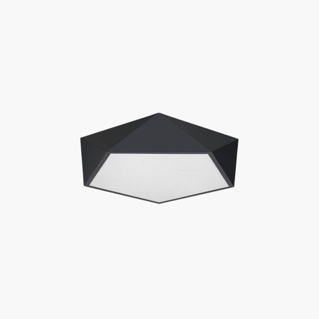 Plafonnier LED Géométrique Effet Diamant