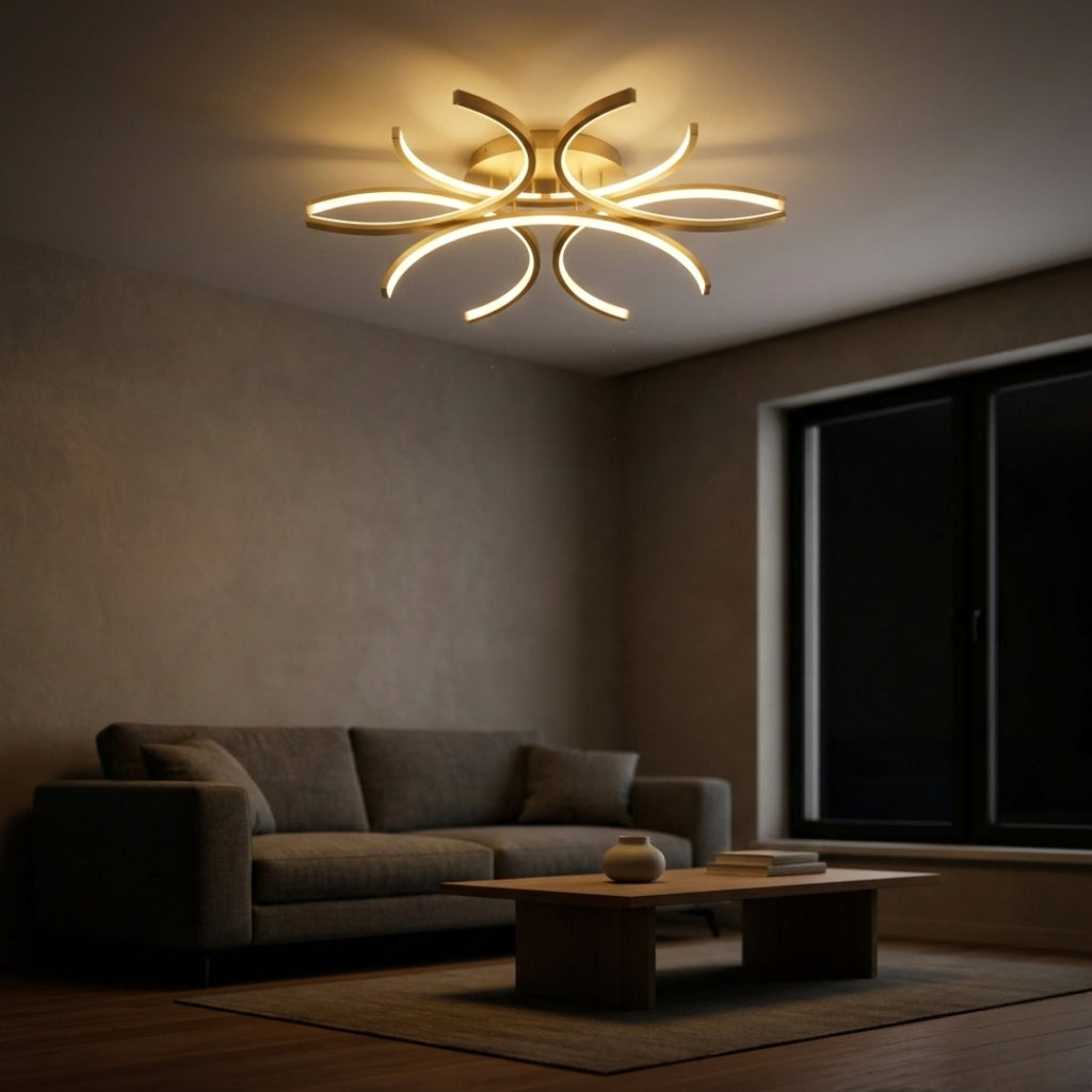 Plafonnier LED Moderne Design Épuré