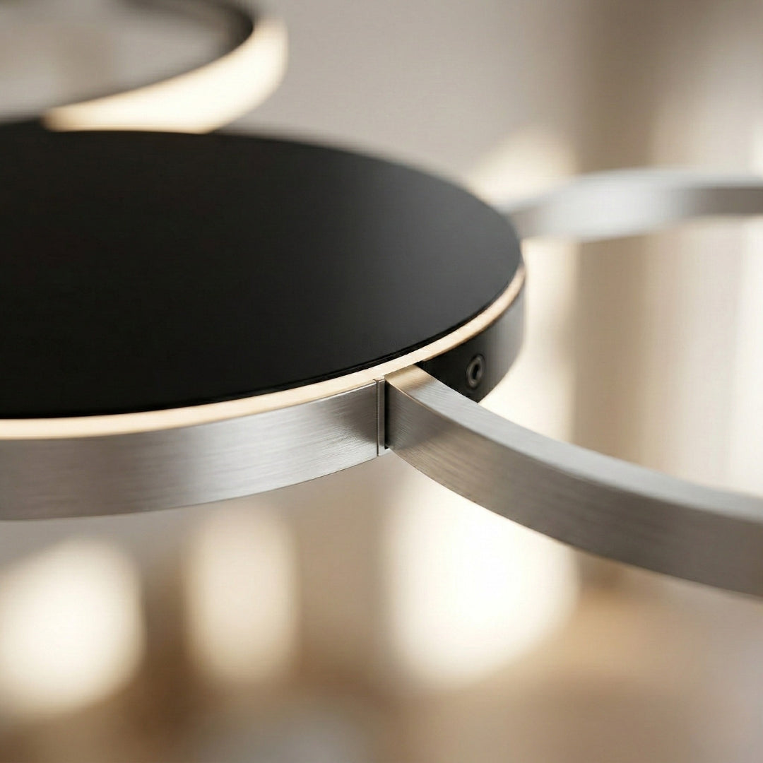 Plafonnier LED Moderne Dimmer avec Télécommande