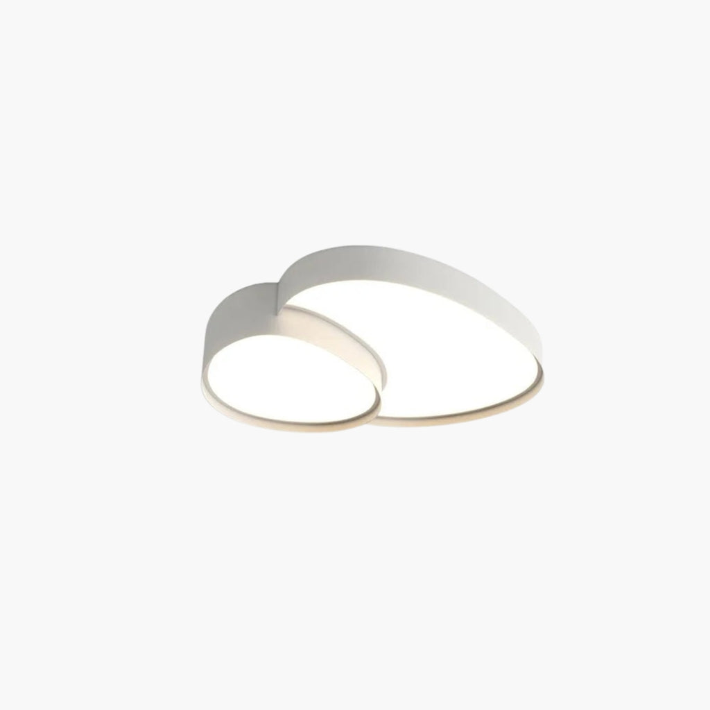 Plafonnier LED Design Noir Élégant Moderne