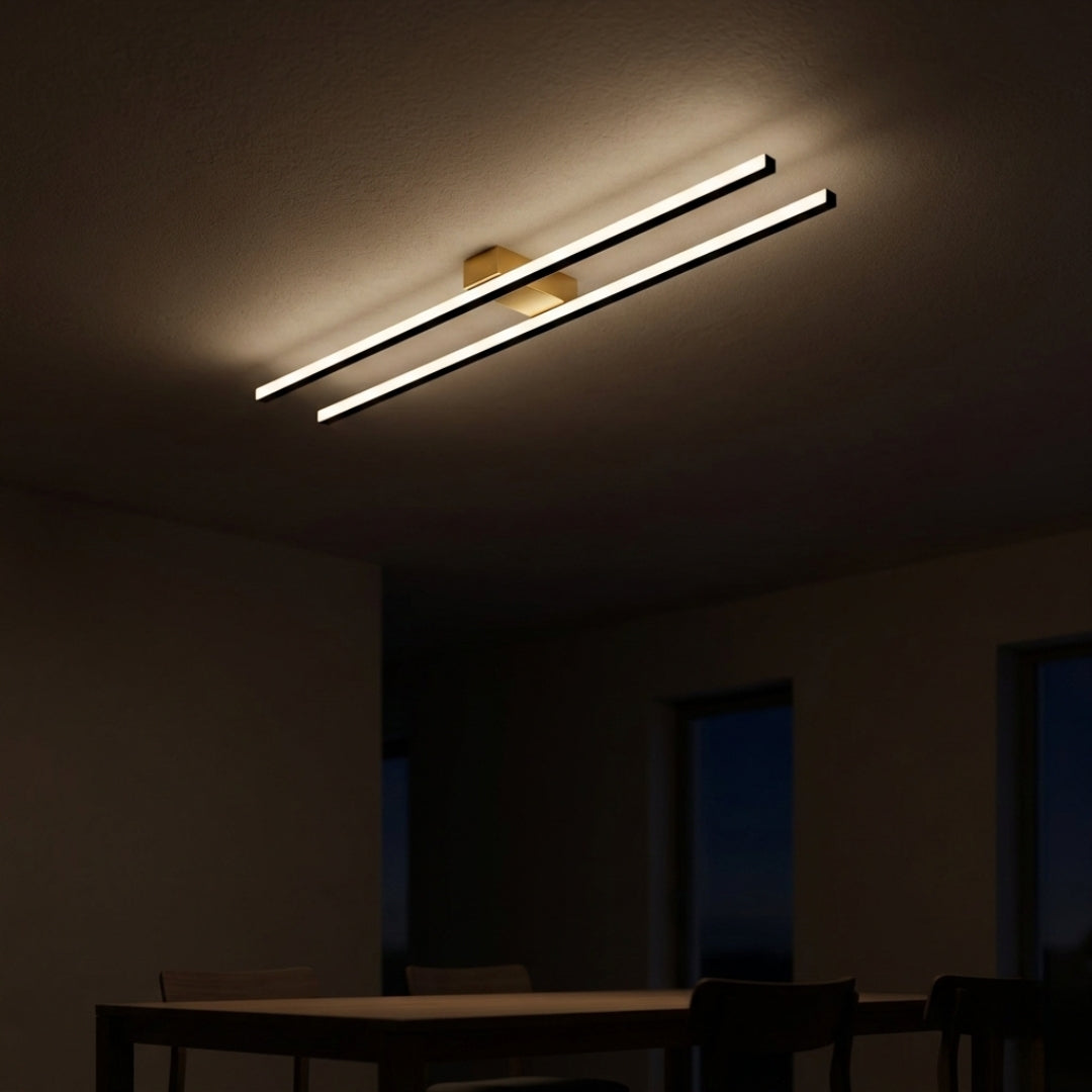 Plafonnier industriel LED à barre lumineuse Warren