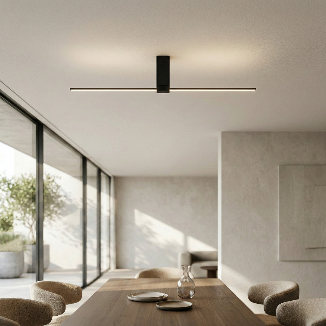 Plafonnier LED Minimaliste Barre Lumineuse Moderne