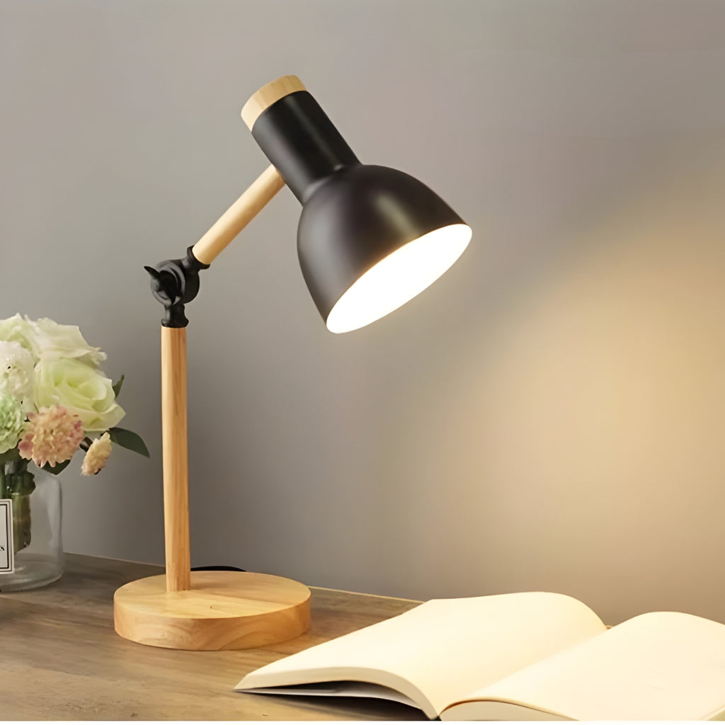 Lampe De Chevet Bois Articulée