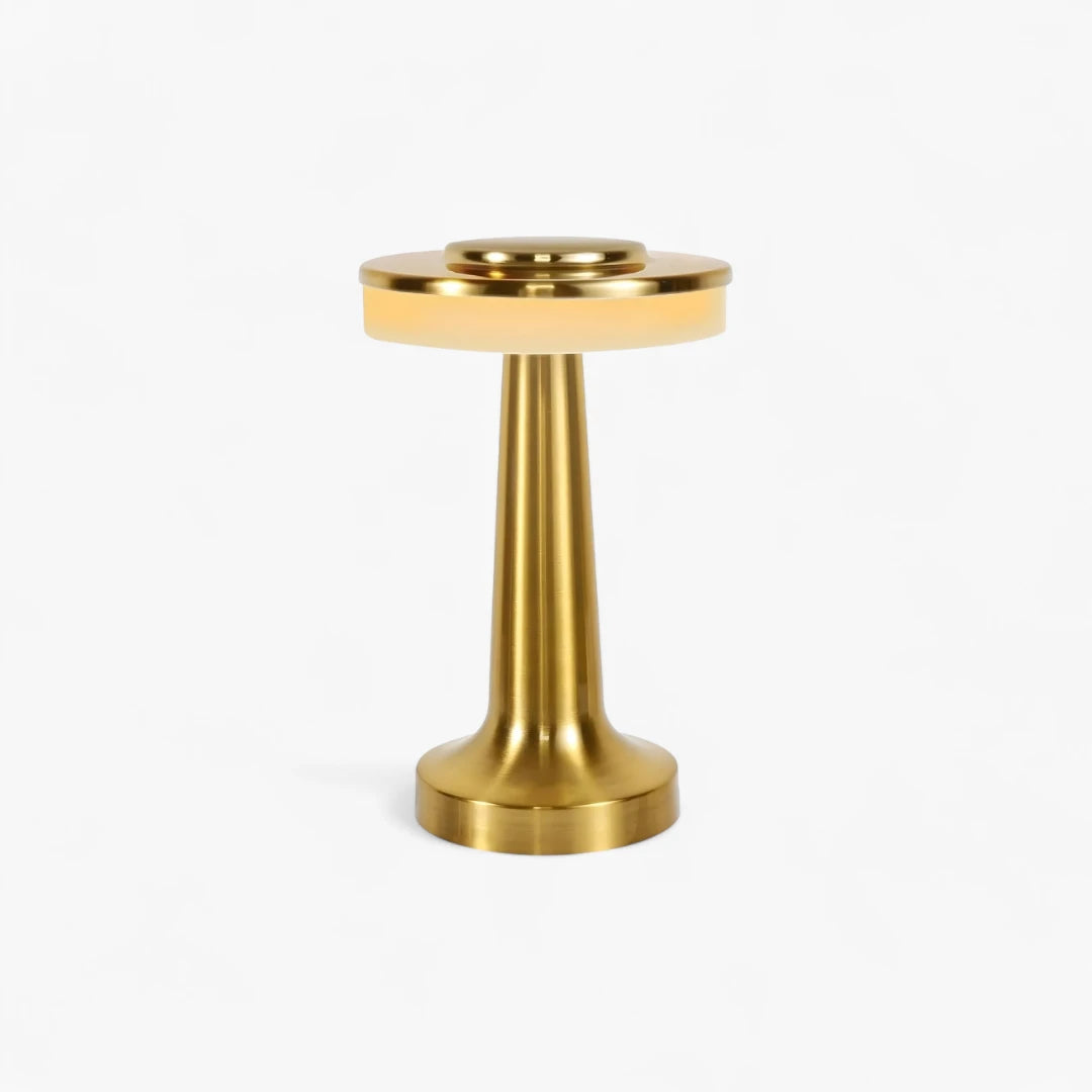 Lampe De Chevet Tactile Doré