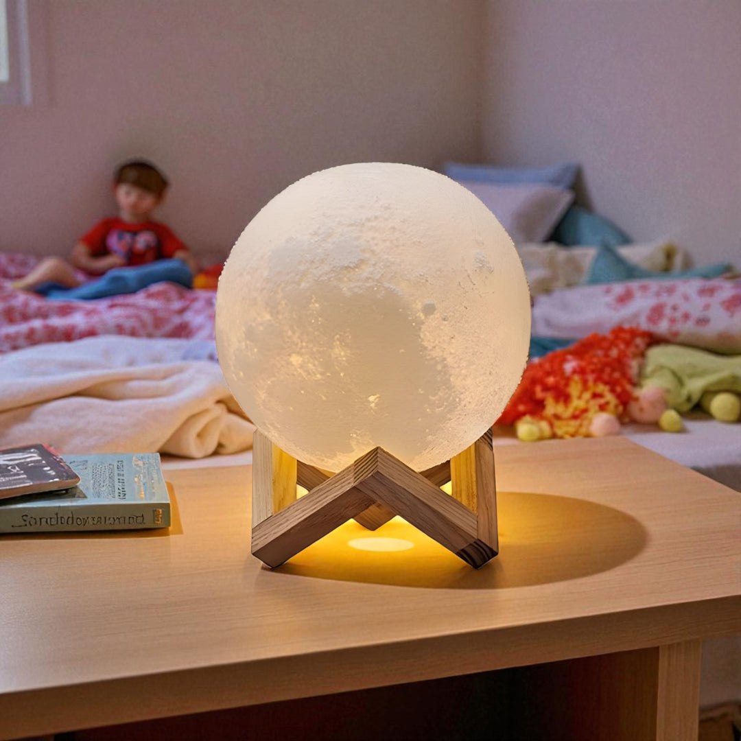 Lampe De Chevet En Forme De Lune