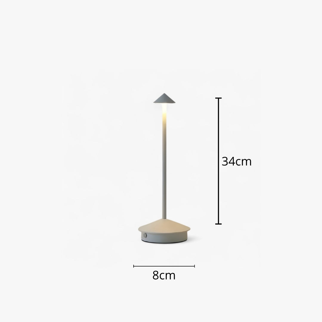 Lampe De Chevet LED Tactile Rechargeable Métal – Classica