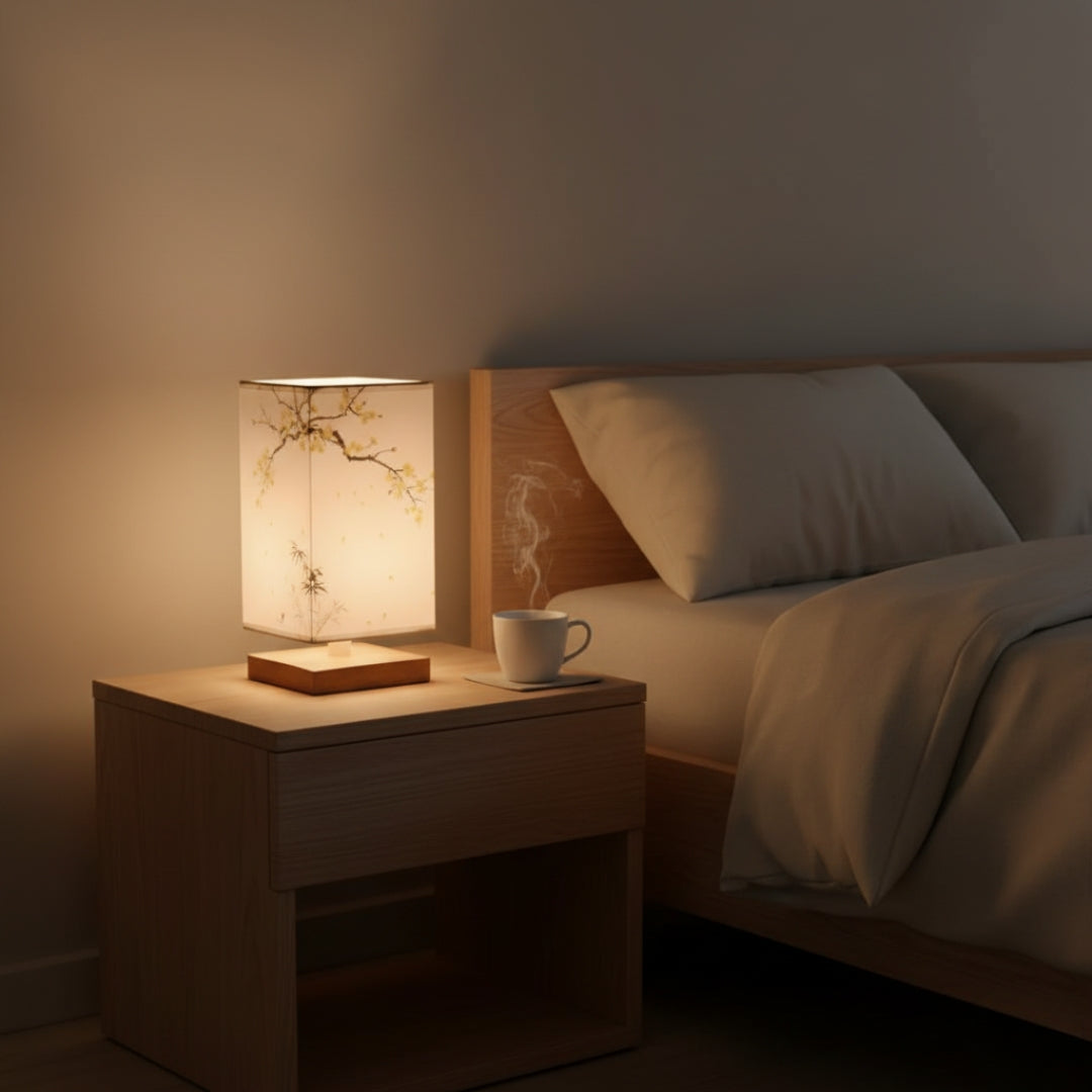 Lampe De Chevet Japonaise Scandinave