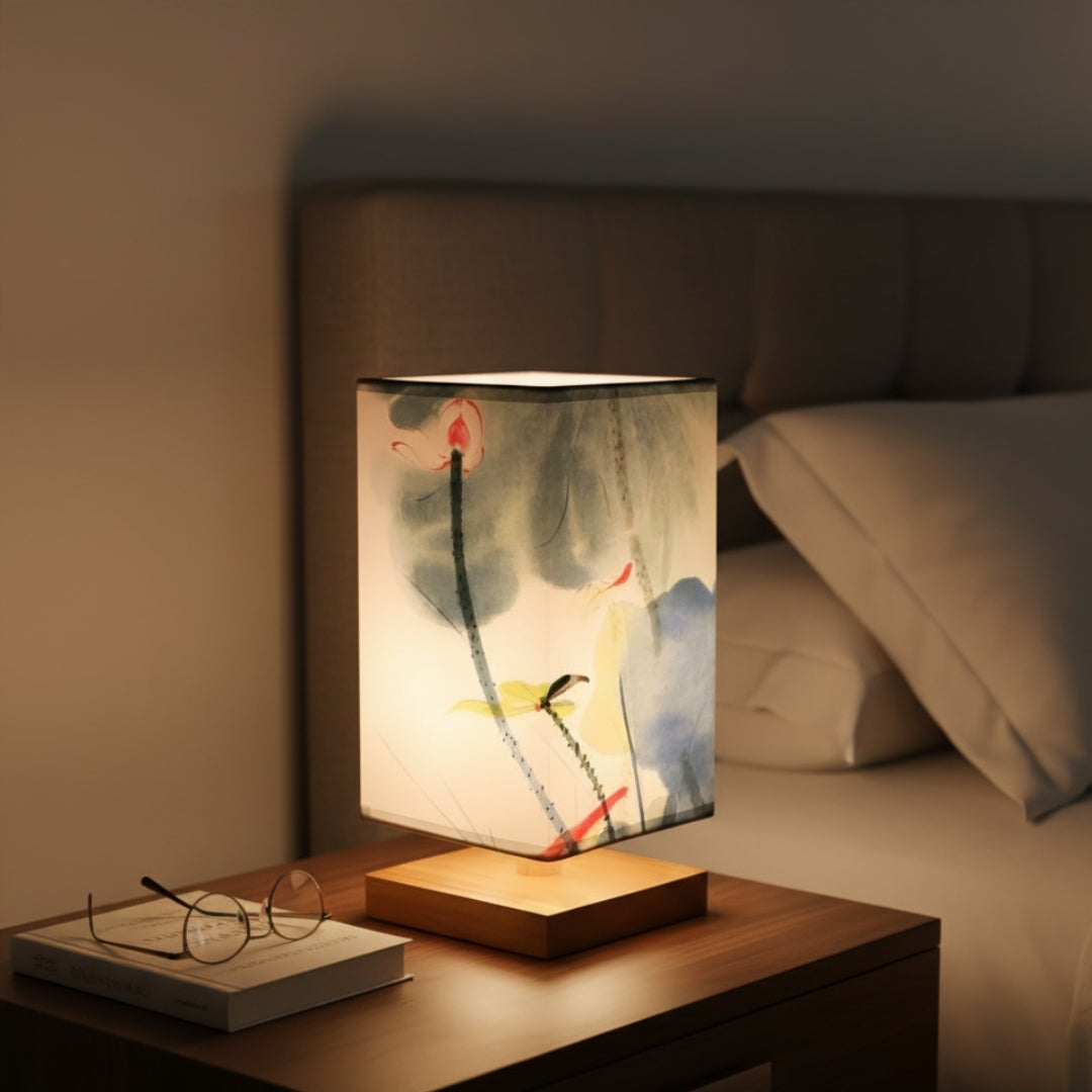 Lampe De Chevet Japonaise Scandinave