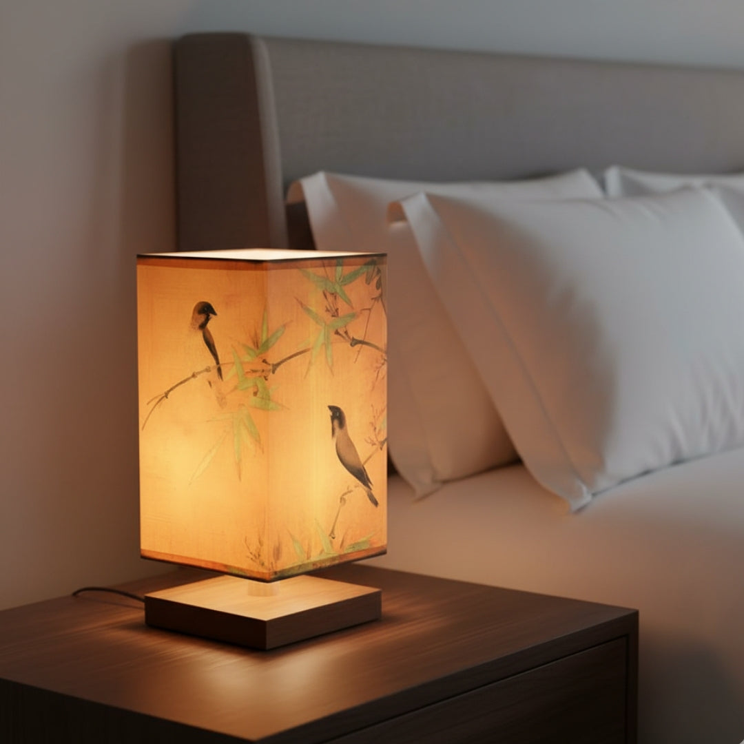 Lampe De Chevet Japonaise Scandinave