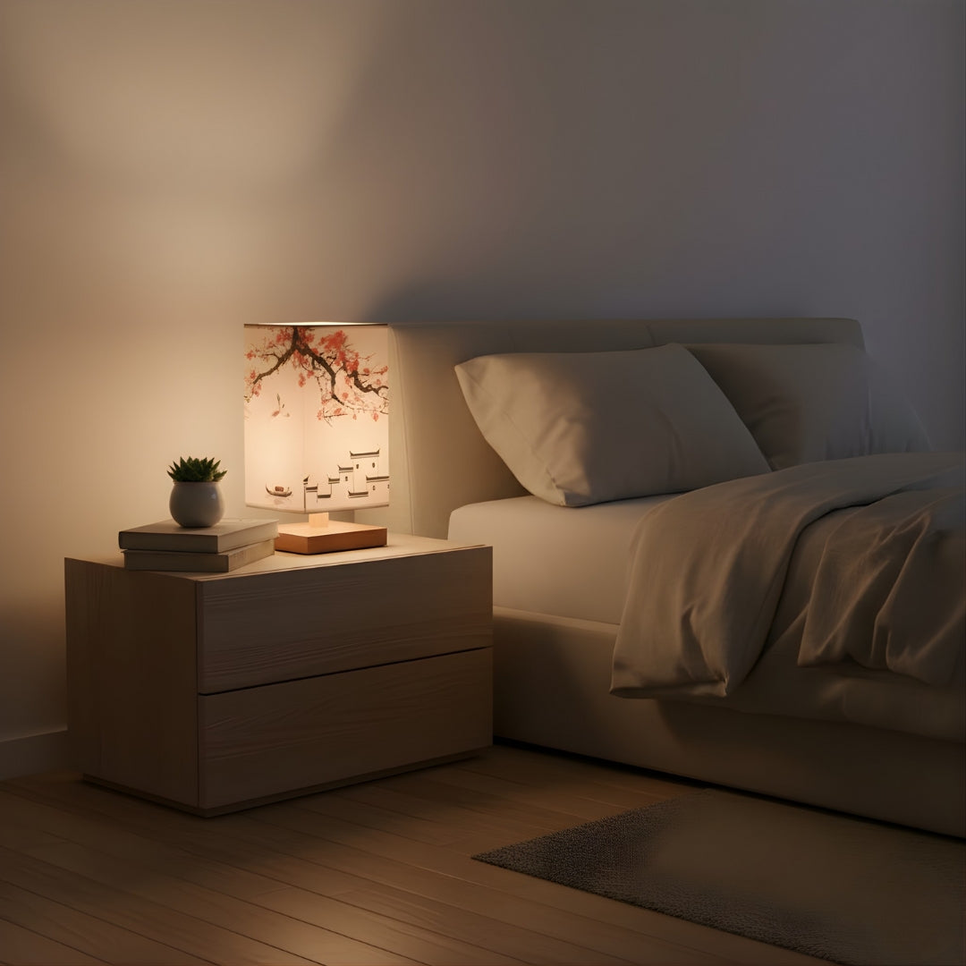 Lampe De Chevet Japonaise Scandinave