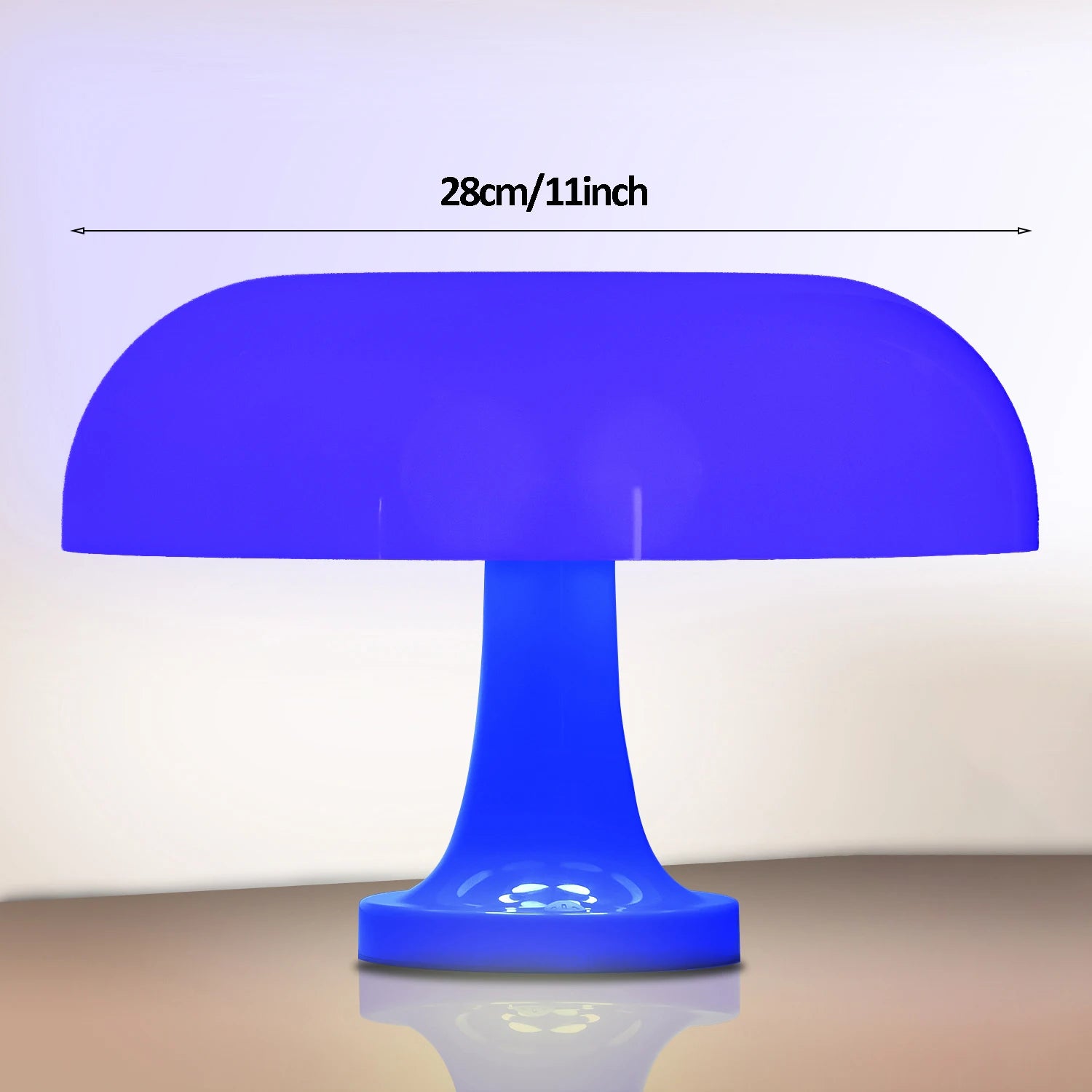 Classic Mushroom Table Lamp Modern Bauhaus Art Table Lamp Bedroom Bedside Lamp Danish Designer Orange Decorative Table Lamp