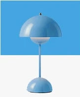 Tradition Flowerpot Portable LED Table Lamp Showcases a Simple yet Elegant Design Rechargeable Mushroom Dimming Touch Stick Lamp