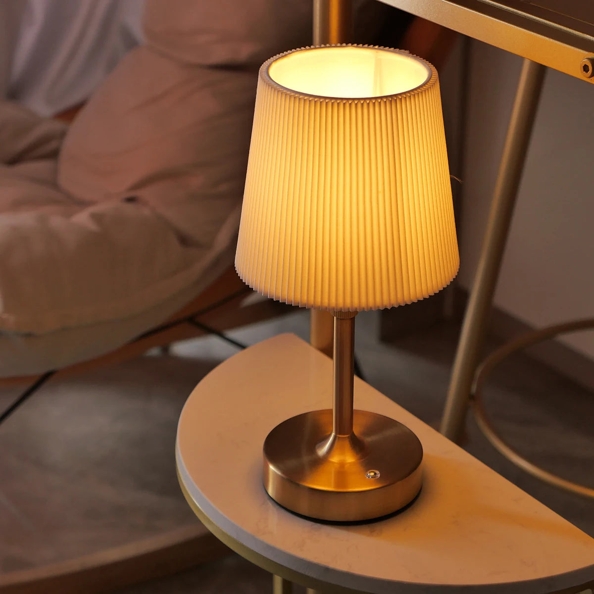 Led Cordless Night Light Rechargeable Bedside Table Lamps Touch Stepless Dimming Portable Desk Lamp For Bar Restaurant Camping