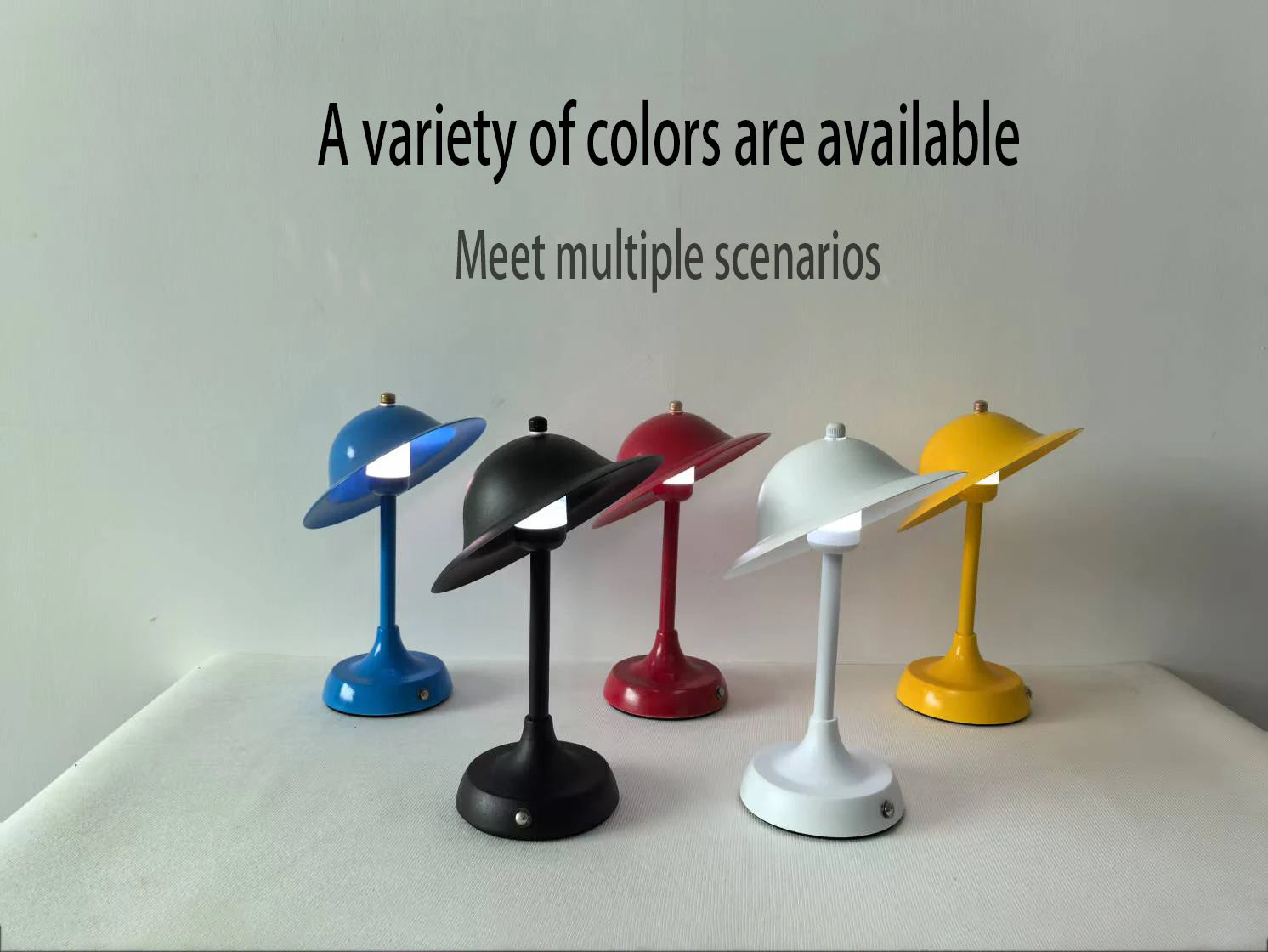 New creative sliding variable shape small lamp Nordic modern bedside bar bedroom USB charging touch wireless charging lamp