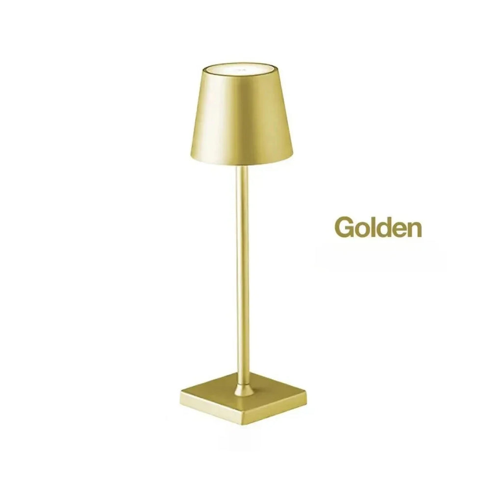 LED Table Lamps 3Levels Dimmable Wireless Led Desk Lamp Touch Bedside Creative Ambient Light USB Rechargeable Bar Outdoor Decor