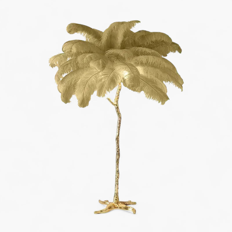 Lampe Plume d'Autruche