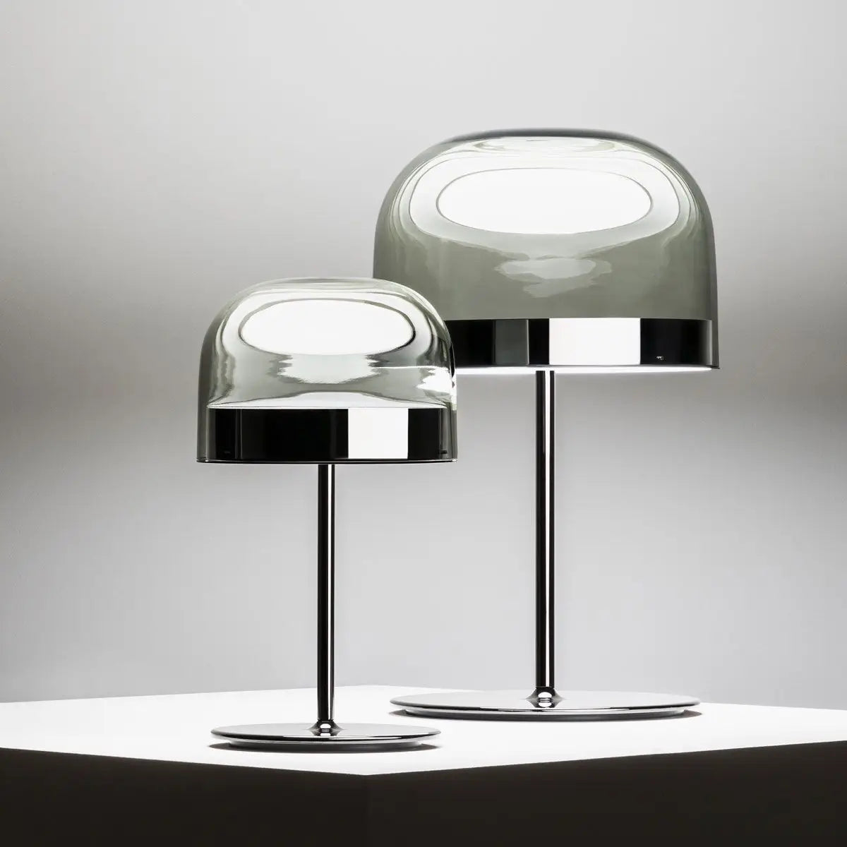 Italian Famous Brand Post-modern Glass Light Luxury Lamp Simple Creative Model Room Living Room Bedroom Bedside Lamp