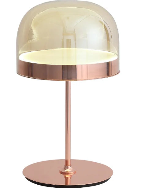 Italian Famous Brand Post-modern Glass Light Luxury Lamp Simple Creative Model Room Living Room Bedroom Bedside Lamp
