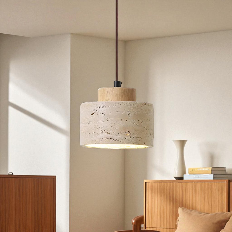 Lampe De Chevet Suspendu En Pierre