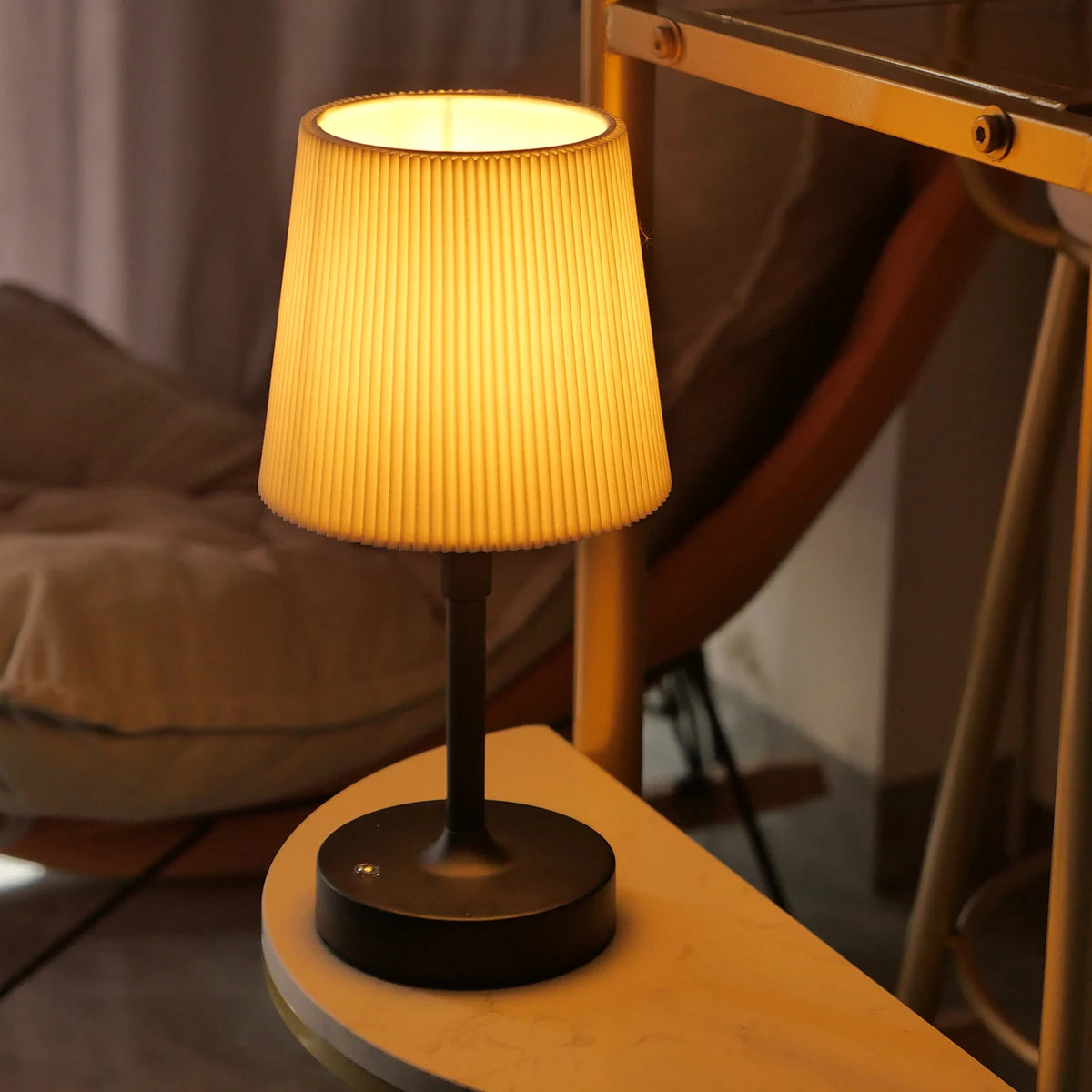 Led Cordless Night Light Rechargeable Bedside Table Lamps Touch Stepless Dimming Portable Desk Lamp For Bar Restaurant Camping