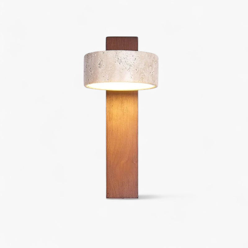 Lampe De Chevet Murale Travertin