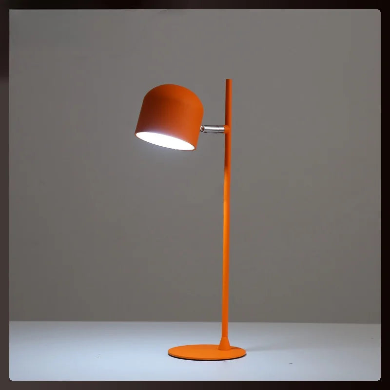 Cross-border Bedside Table LampinsLight Luxury High-End Decorative Charging Bedroom Macaron Color Small Table Lamp
