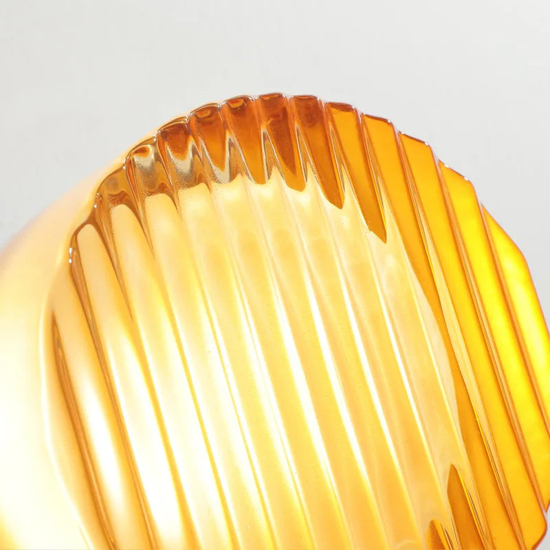 Nordic LED Wall Lamp Amber Jelly Interior Decoration Acrylic Small Wall Lamp Bedroom Living Room Balcony Entrance Hotel Lighting