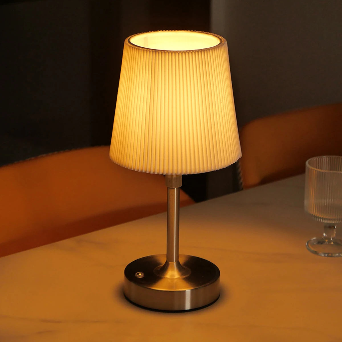 Led Cordless Night Light Rechargeable Bedside Table Lamps Touch Stepless Dimming Portable Desk Lamp For Bar Restaurant Camping