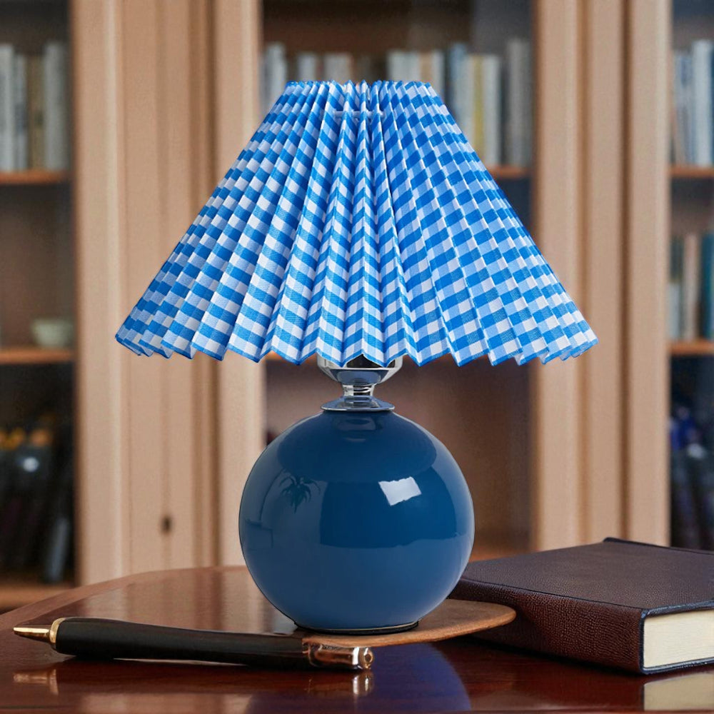 Lampe De Chevet Abat Jour Plissé