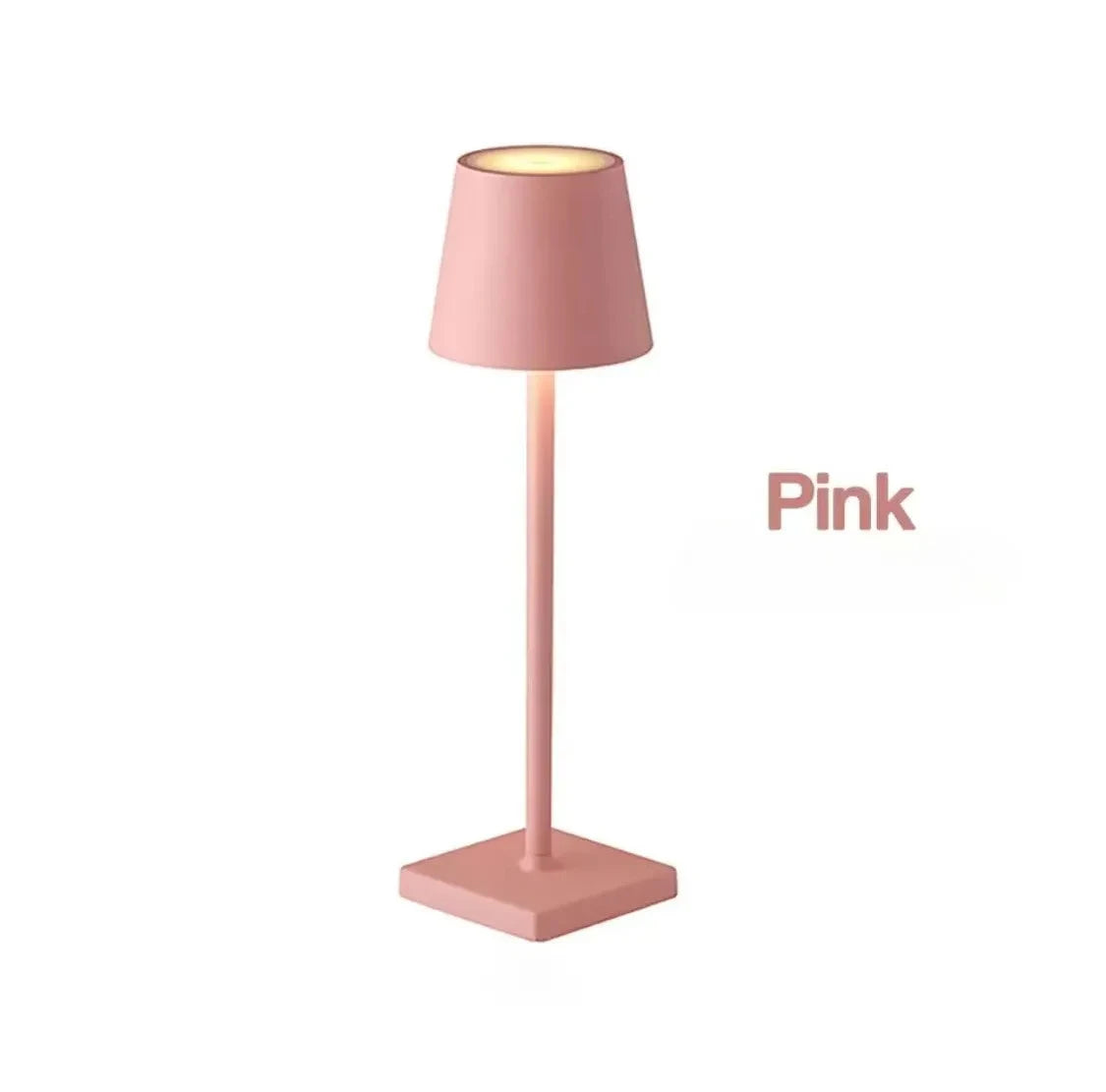 LED Table Lamps 3Levels Dimmable Wireless Led Desk Lamp Touch Bedside Creative Ambient Light USB Rechargeable Bar Outdoor Decor